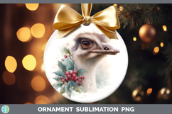 GorgeousFarm Christmas Botanicals Ornament design.