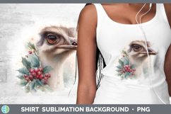 GorgeousFarm Christmas Botanicals Shirt design.