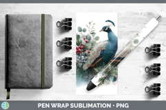 GorgeousFarm Christmas Botanicals Pen Wrap design.
