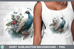 GorgeousFarm Christmas Botanicals Shirt design.