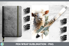 GorgeousFarm Christmas Botanicals Pen Wrap design.