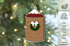 Farm Christmas Ornaments Bundle Lasercut. Christmas SVG Product Image 2