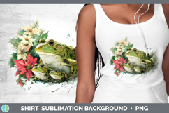 GorgeousFarm Christmas Poinsettia Shirt design.