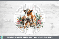 GorgeousFarm Christmas Poinsettia Wind Spinner design.