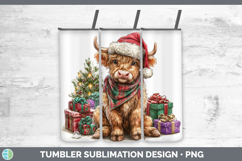 GorgeousFarm Christmas Santa Tumbler design.