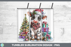 GorgeousFarm Christmas Santa Tumbler design.