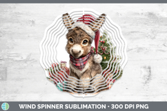 GorgeousFarm Christmas Santa Wind Spinner design.