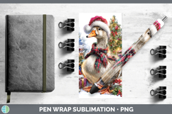 GorgeousFarm Christmas Santa Pen Wrap design.