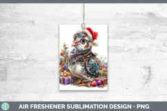 GorgeousFarm Christmas Santa Air Freshener design.