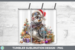 GorgeousFarm Christmas Santa Tumbler design.