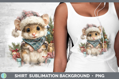 GorgeousFarm Christmas Santa Shirt design.