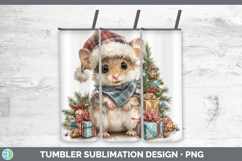 GorgeousFarm Christmas Santa Tumbler design.