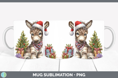 GorgeousFarm Christmas Santa Mug Wrap design.
