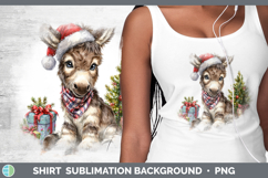 GorgeousFarm Christmas Santa Shirt design.