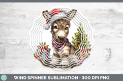 GorgeousFarm Christmas Santa Wind Spinner design.