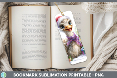 GorgeousFarm Christmas Santa Bookmark design.
