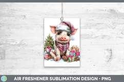 GorgeousFarm Christmas Santa Air Freshener design.
