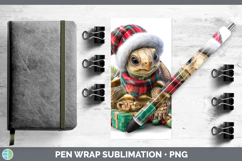 GorgeousFarm Christmas Santa Pen Wrap design.