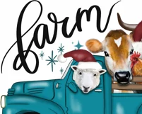 Farm Christmas | Png Sublimation | Farm Life Product Image 6