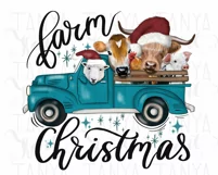 Farm Christmas | Png Sublimation | Farm Life Product Image 7