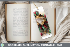 GorgeousFarm Cute Christmas Bookmark design.