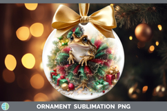 GorgeousFarm Cute Christmas Ornament design.