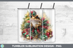 GorgeousFarm Cute Christmas Tumbler design.