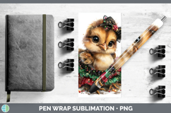 GorgeousFarm Cute Christmas Pen Wrap design.
