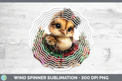 GorgeousFarm Cute Christmas Wind Spinner design.