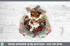 GorgeousFarm Cute Christmas Wind Spinner design.