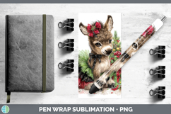 GorgeousFarm Cute Christmas Pen Wrap design.