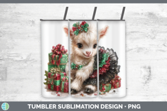 GorgeousFarm Cute Christmas Tumbler design.