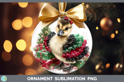 GorgeousFarm Cute Christmas Ornament design.