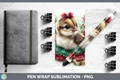 GorgeousFarm Cute Christmas Pen Wrap design.