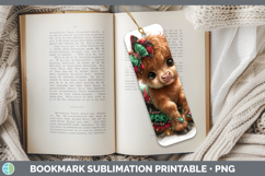 GorgeousFarm Cute Christmas Bookmark design.