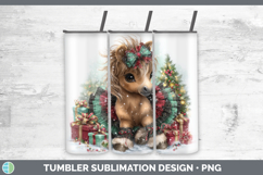 GorgeousFarm Cute Christmas Tumbler design.