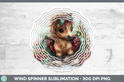 GorgeousFarm Cute Christmas Wind Spinner design.