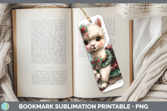 GorgeousFarm Cute Christmas Bookmark design.