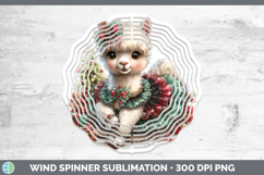 GorgeousFarm Cute Christmas Wind Spinner design.