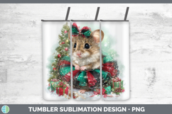 GorgeousFarm Cute Christmas Tumbler design.