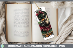GorgeousFarm Cute Christmas Bookmark design.