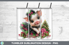 GorgeousFarm Cute Christmas Tumbler design.