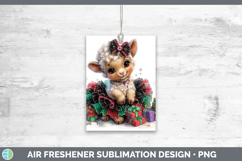 GorgeousFarm Cute Christmas Air Freshener design.