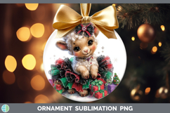 GorgeousFarm Cute Christmas Ornament design.