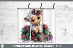 GorgeousFarm Cute Christmas Tumbler design.