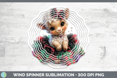 GorgeousFarm Cute Christmas Wind Spinner design.