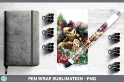 GorgeousFarm Cute Christmas Pen Wrap design.
