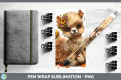 GorgeousFarm Cute Thanksgiving Pen Wrap design.