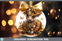 GorgeousFarm Cute Thanksgiving Ornament design.