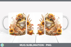 GorgeousFarm Cute Thanksgiving Mug Wrap design.